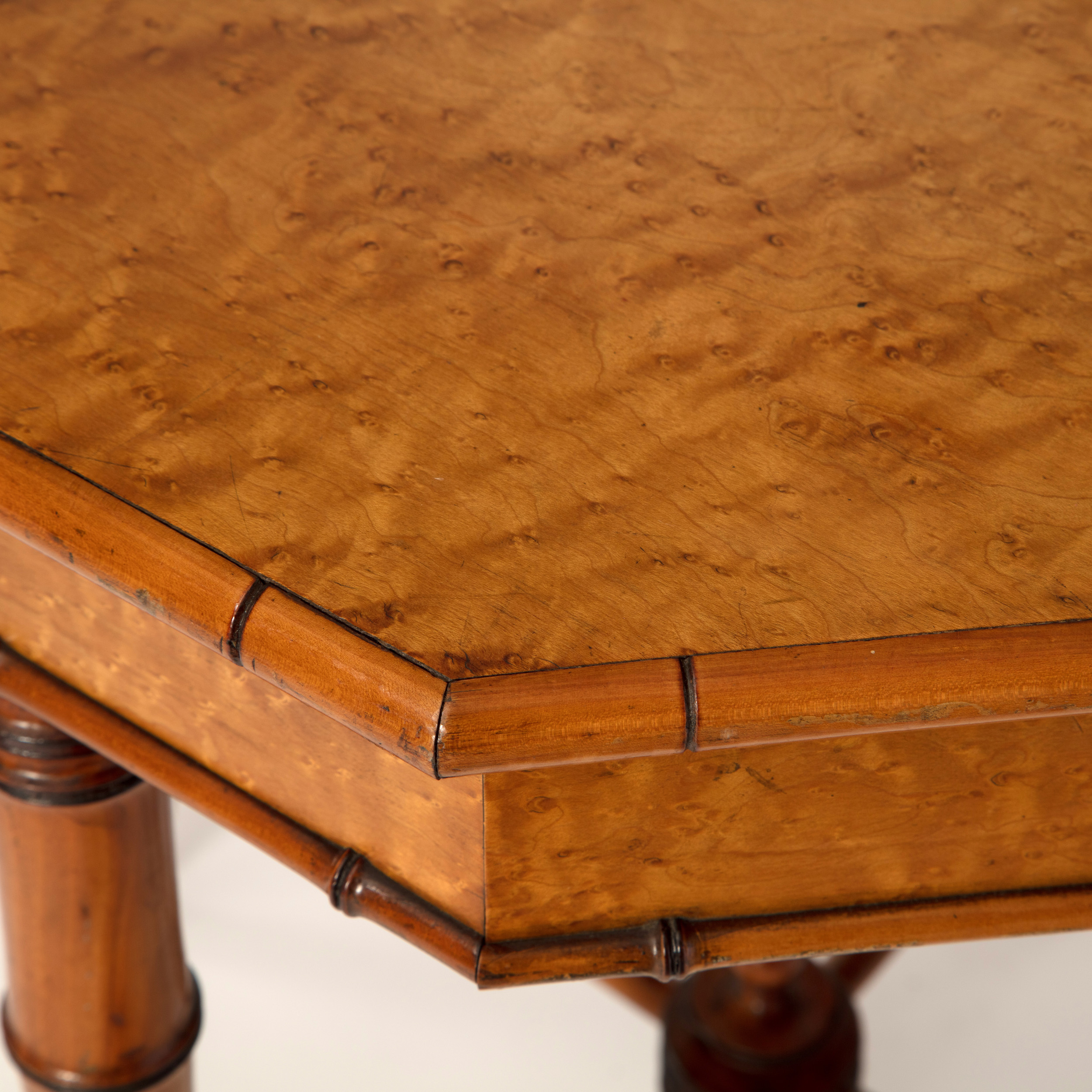 19th Century Chinoiserie Bamboo Side Table 11 bamboo-side-table-antique
