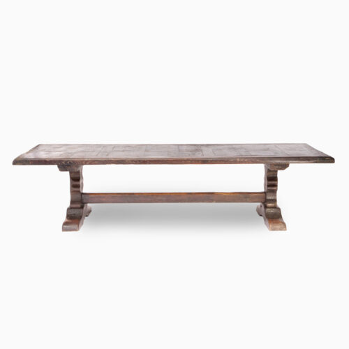 Antique-Parquetry-Oak-Dining-Table-australia