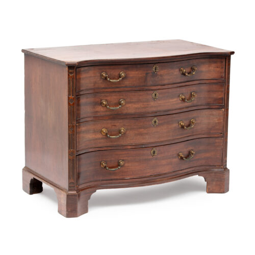 Georgian Bow-Front Chest of Drawers