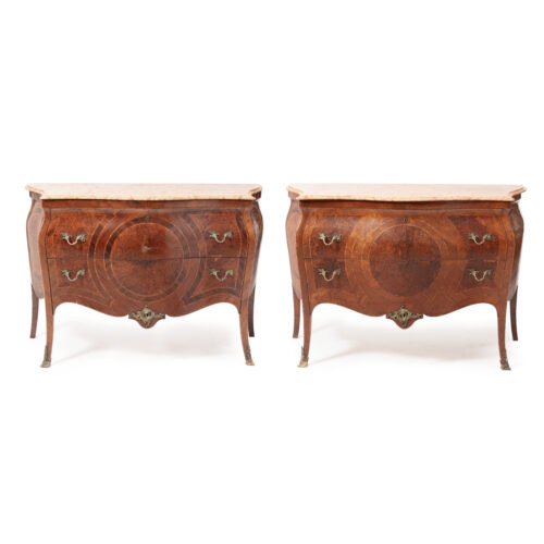 pair-of-marble-top-bombe-commodes