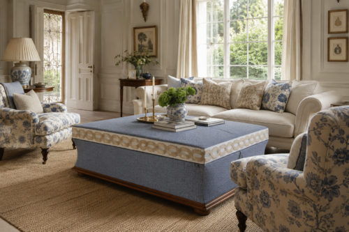 large antique ottoman 1 2