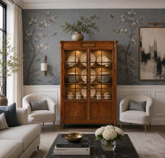 Styling 19th Century Antiques - A Question of Context: Eight Antiques, Many Rooms 21 styling 19th century antiques living room