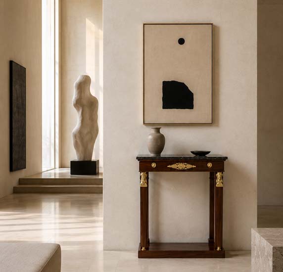 Styling 19th Century Antiques - A Question of Context: Eight Antiques, Many Rooms 28 styling antique for contemporary interior